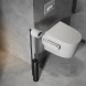 Комплект для туалета Wonzon &amp; Woghand WW-V4602-MB напольный, черный матовый