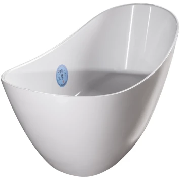 Ванна из литьевого мрамора Marmo Bagno Верона MB-VR170-80 168x77 см, отдельностоящая, белый