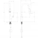 Смеситель для кухни Wonzon &amp; Woghand WW-AE54123-CR с выдвижным изливом, хром