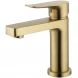 Смеситель для раковины Wonzon &amp; Woghand Blend WW-A40222-BG золотой матовый