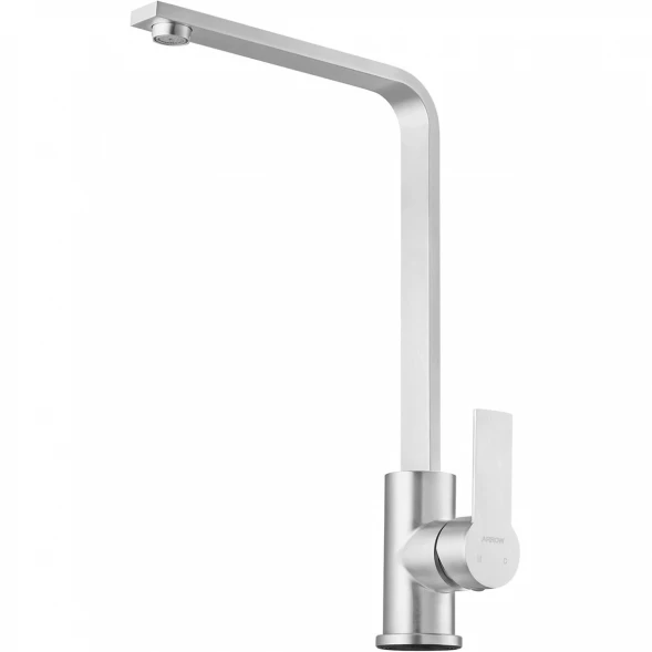 Смеситель для кухни Arrow AG4521SS нержавеющая сталь
