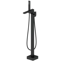 Смеситель напольный для ванны Wonzon &amp; Woghand Fit WW-88649009-MB черный матовый