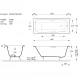 Ванна чугунная Vinsent Veron Concept VCO1407042H/VH0015BR 140x70 см, с ручками, белый