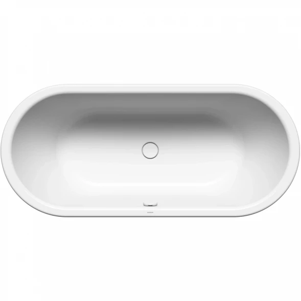 Ванна стальная Kaldewei Centro Duo Oval 127 282730003001 170x75 см, с антискользящим и водоотталкивающим покрытием, альпийский белый