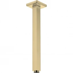 Кронштейн для верхнего душа Boheme Qubic 629-QUBIC-G 300 мм, потолочный, золотой