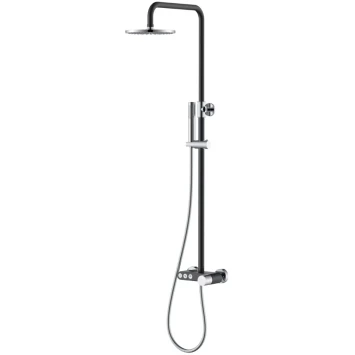 Душевая система 300 мм Boheme Stick Diamond 128-BCR