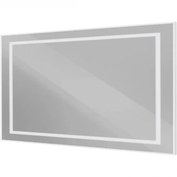 Зеркало BelBagno Kraft SPC-KRAFT-1400-800-SENS-AL 140x80 см, с LED-подсветкой, сенсорным выключателем, алюминий