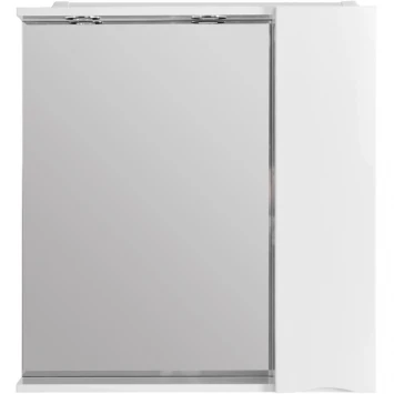Зеркальный шкаф 60x75 см Bianco Lucido BelBagno Marino MARINO-SPC-600/750-1A-BL-P-R