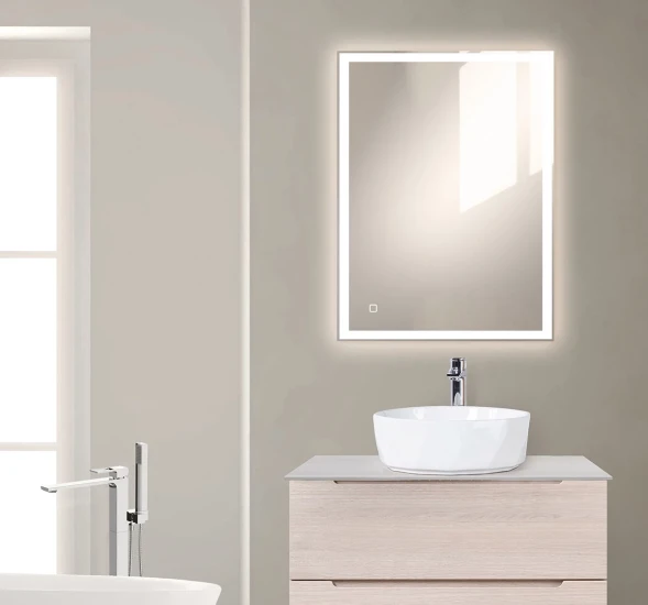 Зеркало 65x80 см BelBagno SPC-GRT-650-800-LED-TCH