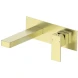 Смеситель для раковины Wonzon &amp; Woghand Cube WW-88869016-BG встраиваемый, золотой матовый