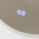 Зеркало Cezares CZR-SPC-ELS-500-950-RGB-TCH 50x95 см, с разноцветной подсветкой, сенсорным выключателем, диммером