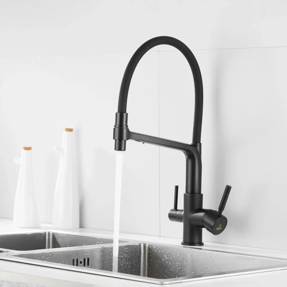 Смеситель для кухни с подключением к фильтру Rose R658H