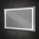 Зеркало BelBagno Kraft SPC-KRAFT-1400-800-SENS-NERO 140x80 см, с LED-подсветкой, сенсорным выключателем, черный