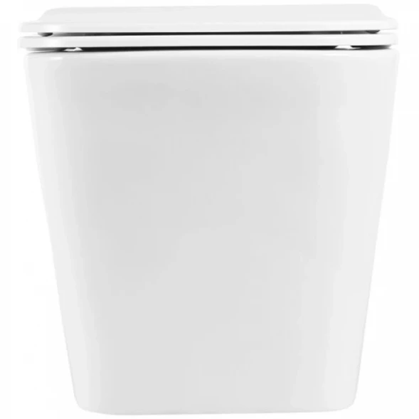 Комплект подвесной унитаз BelBagno Due BB3103CHR/SC + система инсталляции Tece 9400412