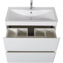 Тумба Bianco Lucido 89,6 см BelBagno Albano ALBANO-900-2C-PIA-BL