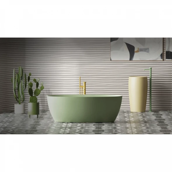 Раковина Salini S-Sense Alda 03 130311GF 47x47 см, напольная, покраска по RAL глянец полностью