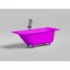 Ванна из литьевого мрамора Salini S-Sense Ornella Kit 102411GF 170x75 см, покраска по RAL глянец полностью