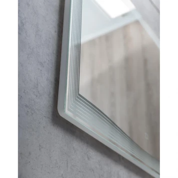 Зеркало 80x80 см BelBagno SPC-LNS-800-800-LED-TCH