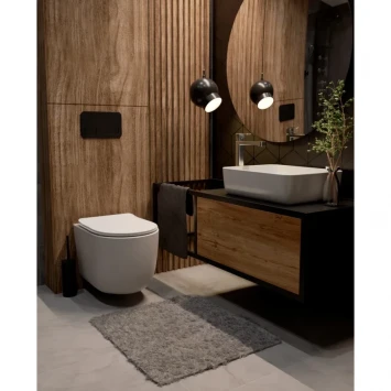 Смеситель для раковины AQUAme Parma AQM6614CR без донного клапана, хром