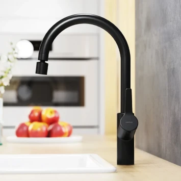 Смеситель для кухни Damixa Eclipse 310722300 черный матовый