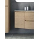 Шкаф одностворчатый 34x55 см Rovere Tabacco L Cezares Vague 54836