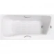 Ванна чугунная Delice Continental Plus DLR230635R-AS 170x75 см, с отверстиями под ручки, антискользящим покрытием, белый