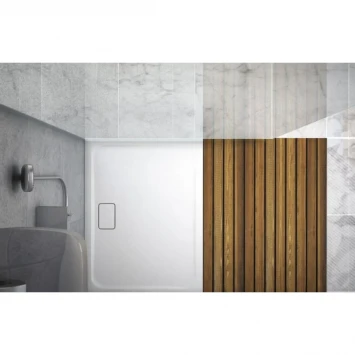 Душевой поддон из литьевого мрамора 120x90 см Cezares Titan TRAY-TITAN-AH-120/90-25-W