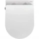Унитаз подвесной BelBagno Uno BB3105CHR-BS/SC безободковый, с функцией биде, с сиденьем микролифт, белый