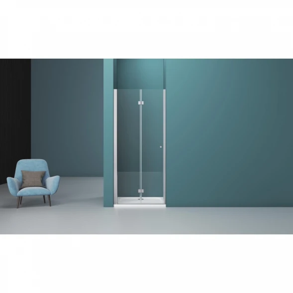 Душевая дверь 60 см BelBagno Albano ALBANO-BS-12-60-C-Cr прозрачное