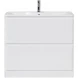 Тумба Bianco Lucido 79,6 см BelBagno Albano ALBANO-800-2C-PIA-BL