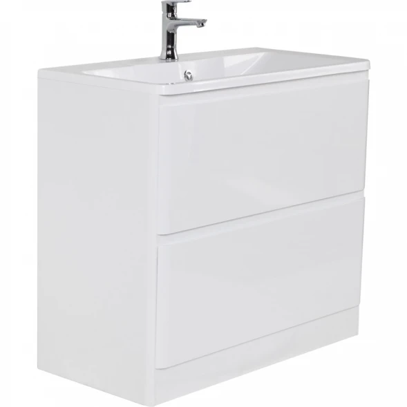 Тумба Bianco Lucido 79,6 см BelBagno Albano ALBANO-800-2C-PIA-BL
