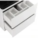 Тумба Bianco Lucido 79,6 см BelBagno Albano ALBANO-800-2C-PIA-BL