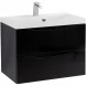 Тумба Nero Lucido 69,6 см BelBagno Marino MARINO-700-2C-SO-NL-P