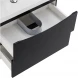 Тумба Nero Lucido 69,6 см BelBagno Marino MARINO-700-2C-SO-NL-P