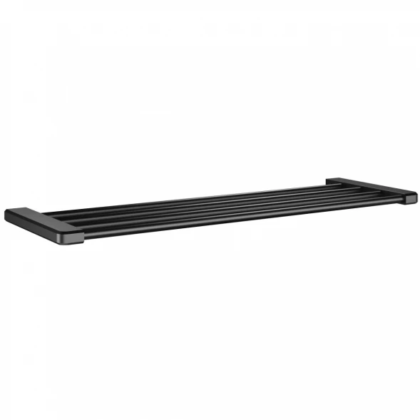 Полка для полотенец Wonzon &amp; Woghand WW-V3901-MB 60 см, хром