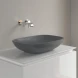 Раковина Villeroy &amp; Boch Loop &amp; Friends 4A4901I4 56x38 см, накладная, графит матовый