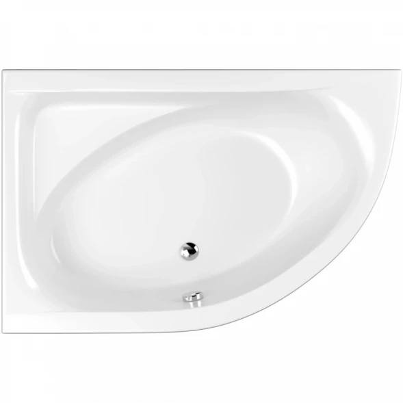 Акриловая ванна Whitecross Aquarella 0108.170110.100 170x110 см L, угловая, белый