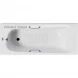 Ванна чугунная Vinsent Veron Concept VCO1407042H/VH0012CH-AS 140x70 см, с ручками, антискользящим покрытием, белый