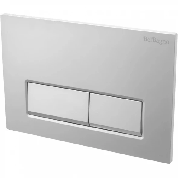 Кнопка смыва BelBagno BB-15R-IN для инсталляции, сатин