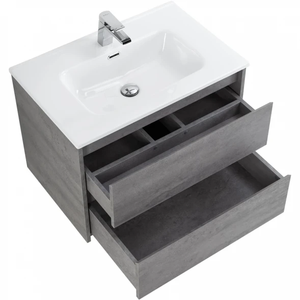 Тумба Cemento Grigio 60 см BelBagno Kraft KRAFT-600-2C-SO-CG