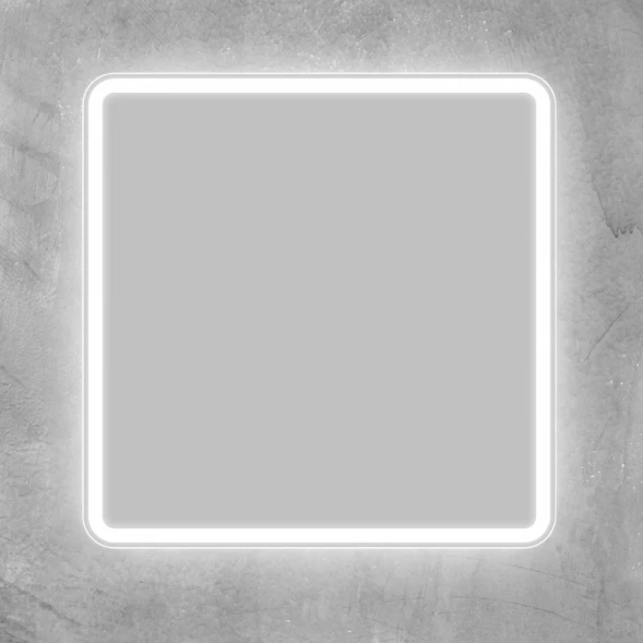Зеркало 80x80 см BelBagno Marino SPC-MAR-800-800-LED-BTN