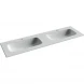 Раковина Ceramica Nova Grace CN7023 161x46 см, накладная, белый