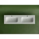Раковина Ceramica Nova Grace CN7023 161x46 см, накладная, белый