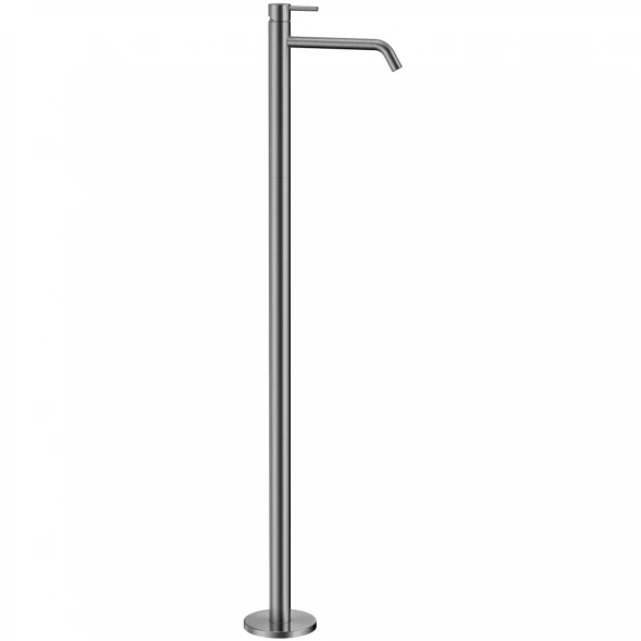 Смеситель напольный для раковины AQUAme Siena AQM6211GM оружейная сталь