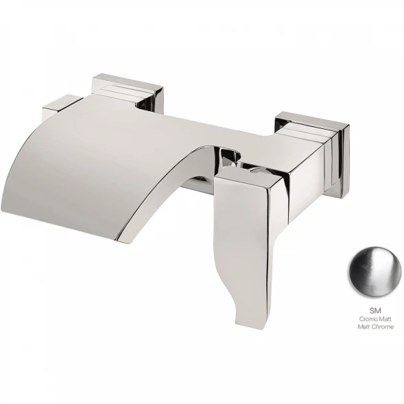 Смеситель для ванны Emmevi Niagara 74001/CRS матовый хром