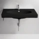 Раковина 80x50 см Simas Lft Spazio LFT44nero*1