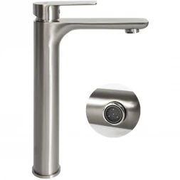 Смеситель для раковины Hansberge H2099NK никель