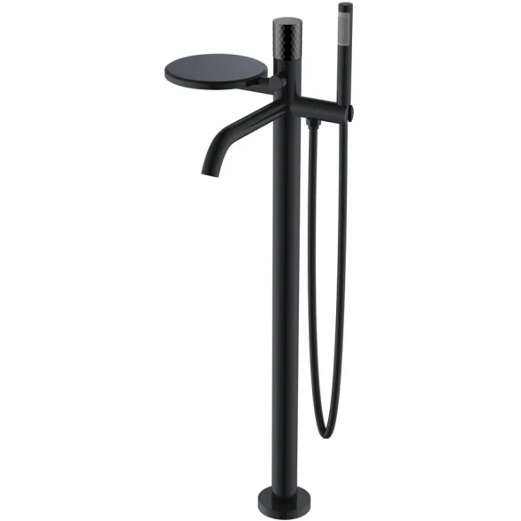 Смеситель напольный для ванны Boheme Stick Diamond 129-BB