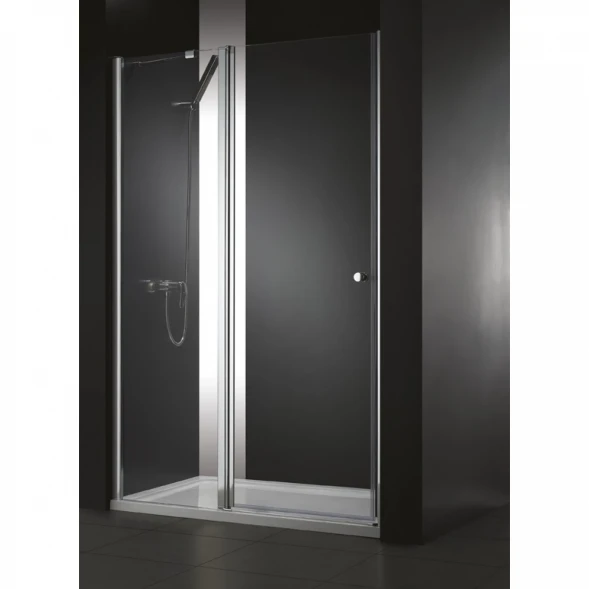 Душевая дверь распашная Cezares Elena 120 см прозрачное стекло ELENA-W-B-12-120-C-Cr