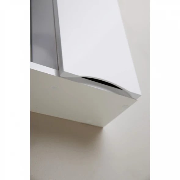 Зеркальный шкаф 70x75 см Bianco Lucido BelBagno Marino MARINO-SPC-700/750-1A-BL-P-R